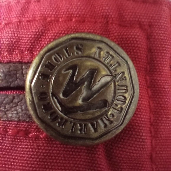 Vintage Marlboro Red Jacket w Zip Out Vest and Leather Accents Size Large - Picture 6 of 9